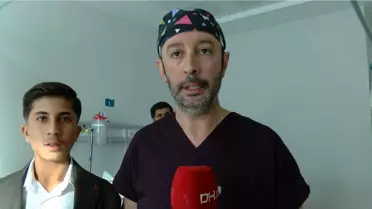 Erdal Taş'ın hastane odasındaki iyileşme anı