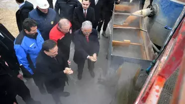 Jeotermal sera iç mekan görüntüsü