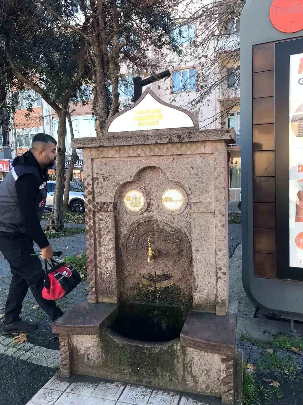 BASKİ, Hayrat Çeşmelerinde Kapsamlı Bakım ve Temizlik Çalışmalarına Başladı