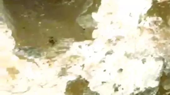 Kaçak kazı sırasında ortaya çıkan yapısal tahribat