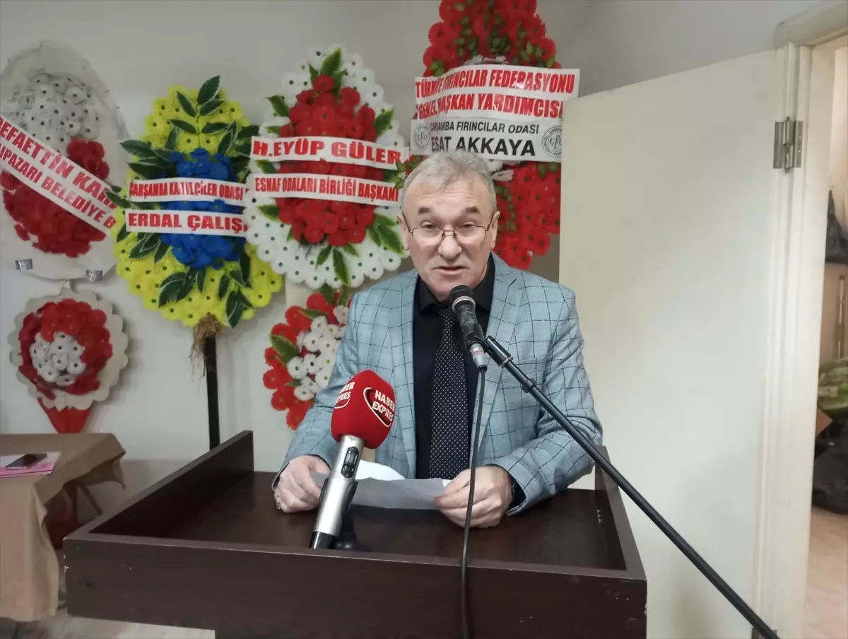 Kerim Çakır, Çarşamba Demirciler Esnaf ve Sanatkarlar Odası Başkanlığına Yeniden Seçildi