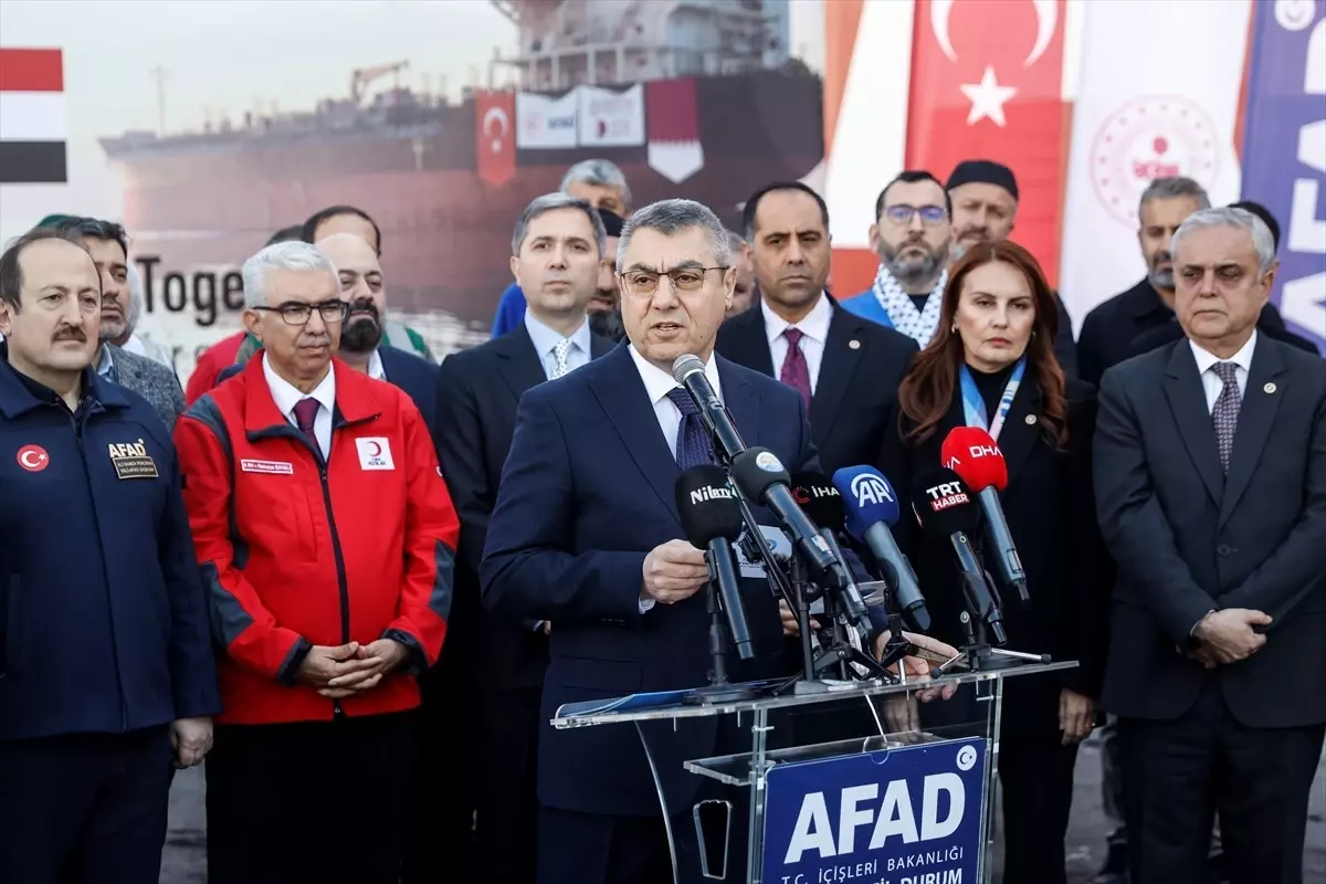 Mersin'den Sudan'a 2.600 Ton Yardım: 6. İyilik Gemisi Seferine Çıktı