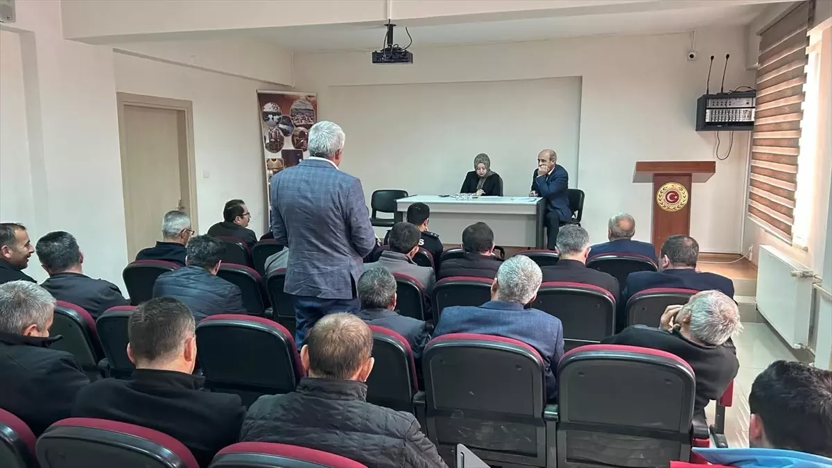 Yeşilyurt Kaymakamı Altın’ın Katılımıyla Muhtarlar Toplandı