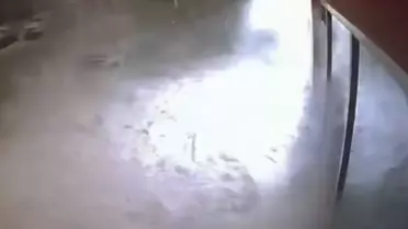 Düşen kar kütlesi anlık görüntüsü