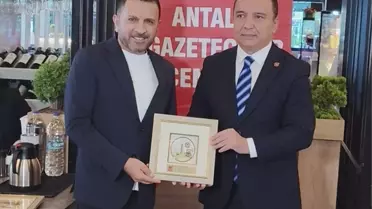 AGC kahvaltı programı sırasında çekilmiş fotoğraf