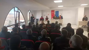 Toplantı sırasında sunulan kalkınma planı görseli