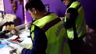 Operasyonda gözaltına alınan şahıslar