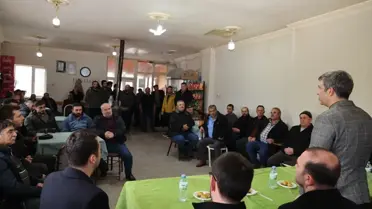 Taşkınpaşa’da vatandaşlarla bir arada Cem Aslanbay