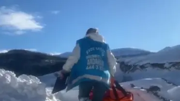 Sağlık ekiplerinin kış koşullarında kullandığı ekipman