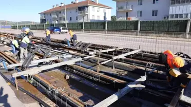 Kocaeli tramvay hattının yeni görünümü