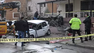 Kazada ağır yaralanan kişi