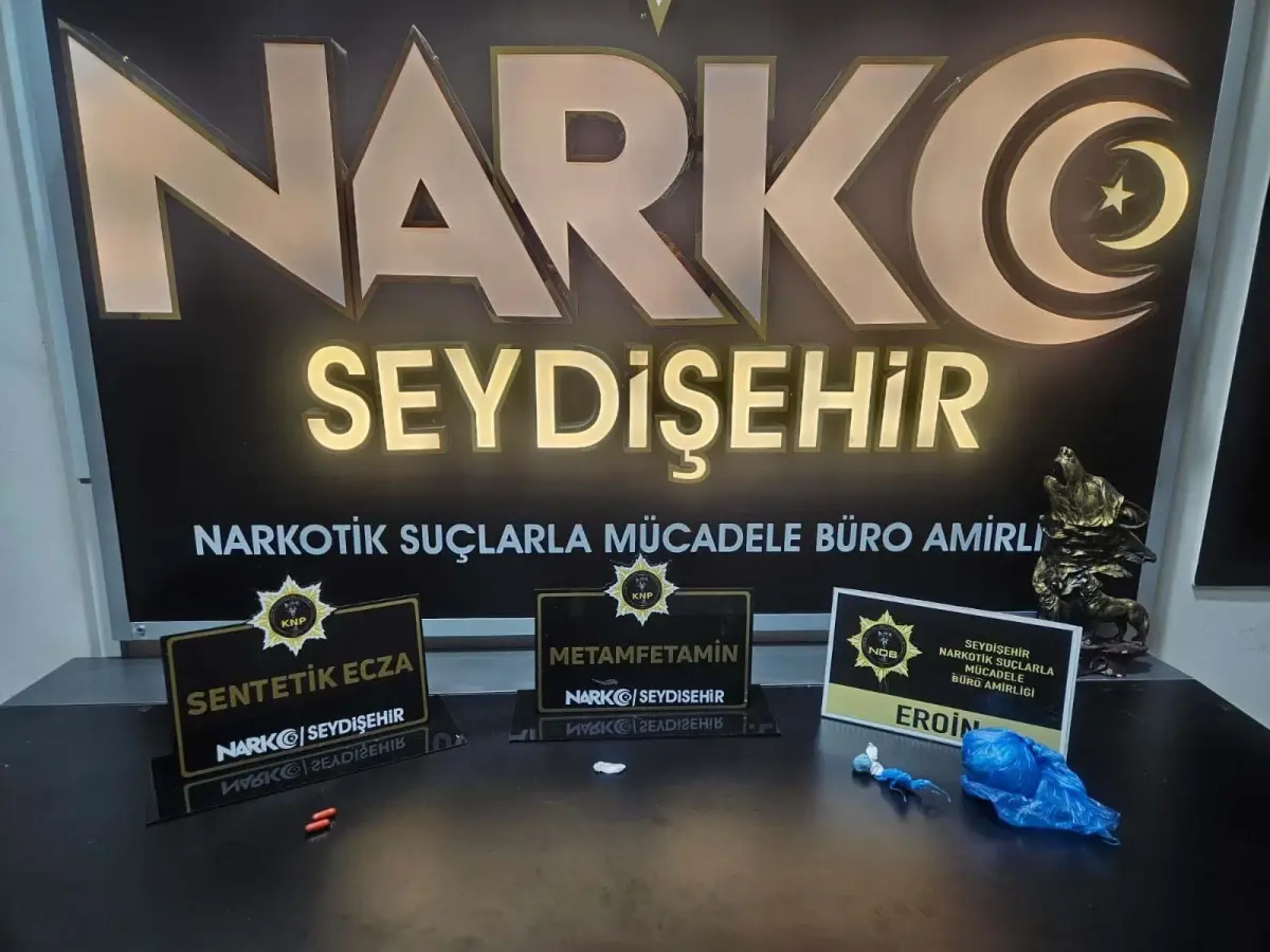 Seydişehir'de Uyuşturucu Operasyonu: İki Şüpheli Yakalandı