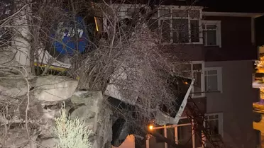 Şarampolde kontrolünü kaybeden tir