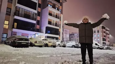 Malatya’da yoğun kar yağışı ve kapalı yollar