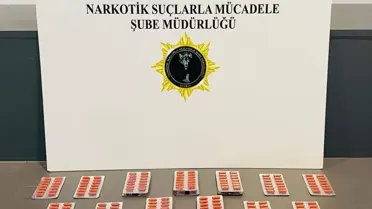 Operasyon sırasında ele geçirilen uyuşturucu maddeler