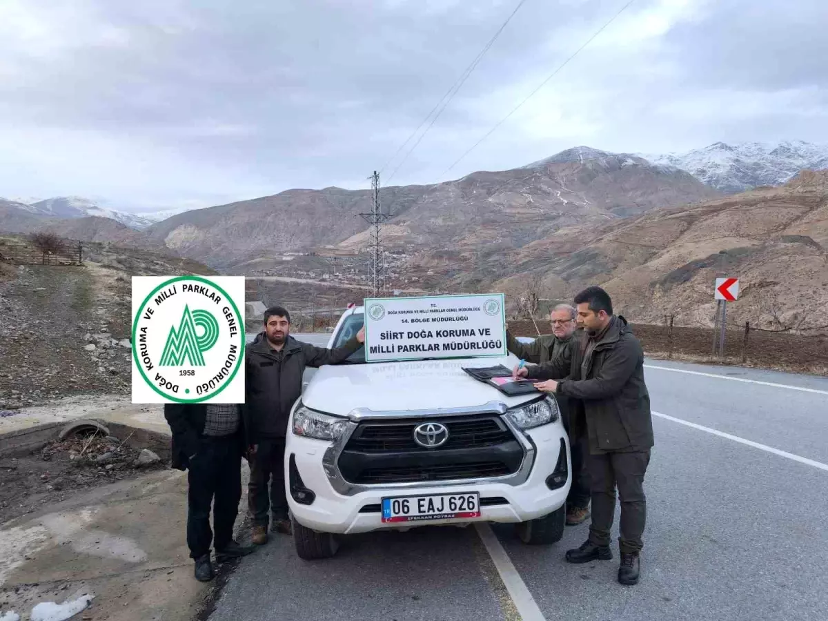 Siirt’te Yasaklı Bölgeye Kayıtlı Avcılığa 14.911 TL Ceza Kesildi
