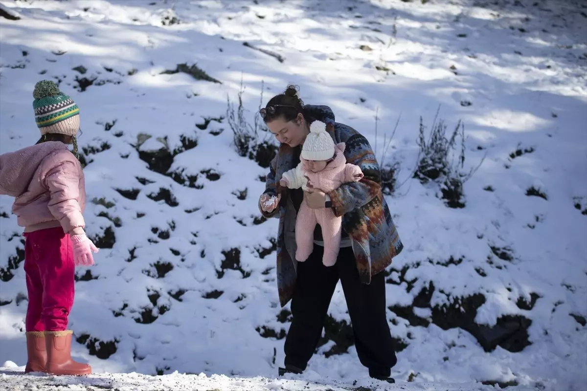 Aydın Yüksek Kesimlerinde Kar Yağışı Yol Açma Çalışmalarını Hızlandırdı