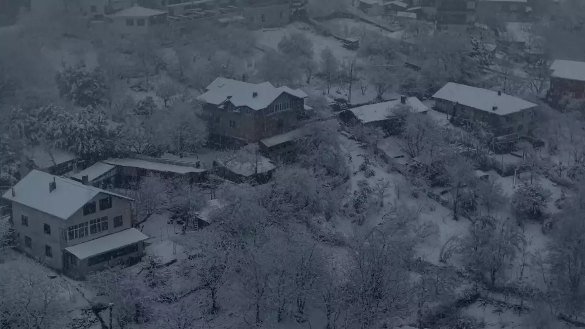 İstanbul’da Beykoz ve Başakşehir’i Kapsayan Büyüleyici Kar Manzarası