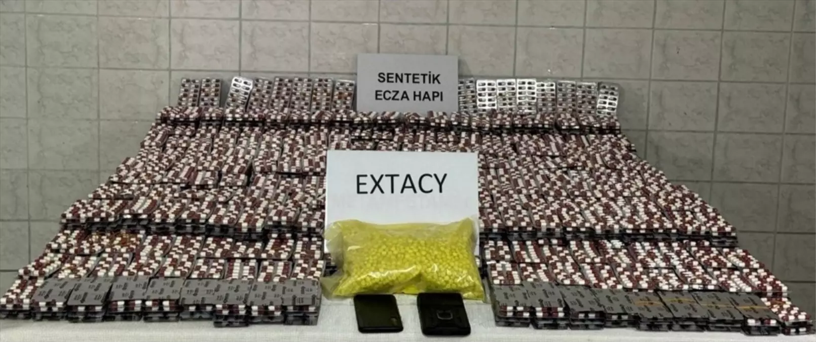 Tekirdağ Çorlu’da 33 Bin Uyuşturucu Hapla Büyük Operasyon