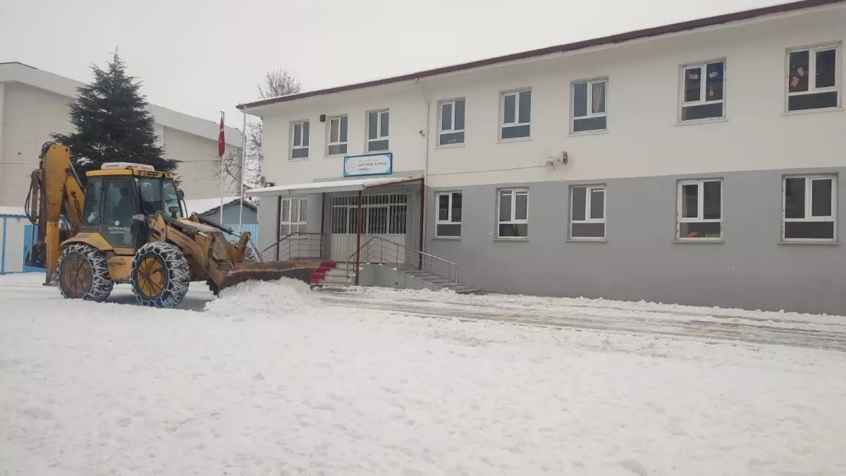 Malatya’da Kar Yağışı Nedeniyle Okullara 1 Günlük Ara
