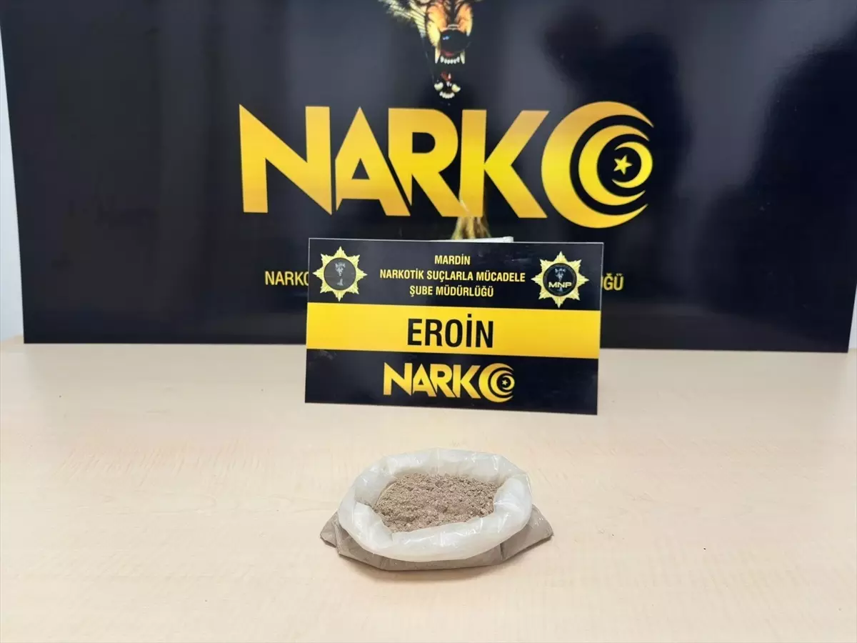Mardin’in Kızıltepe İlçesinde Gerçekleşen Uyuşturucu Operasyonunda 207 Gram Eroin Ele Geçirildi