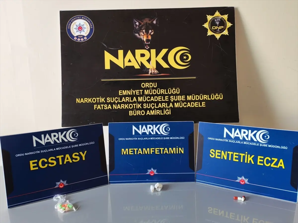 Ordu’da Uyuşturucu Operasyonu: 2 Şüpheli Tutuklandı