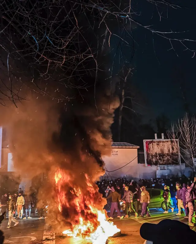 İran protestoları sırasında tutuklanan demonstrantlar