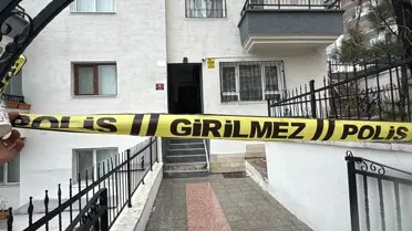 Mamak'ta olay yerinin fotoğrafı