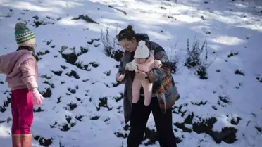 Aydın yüksek kesimlerinde kar temizleme ekipleri