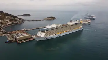 Kruvaziyer gemileri Türkiye limanlarında