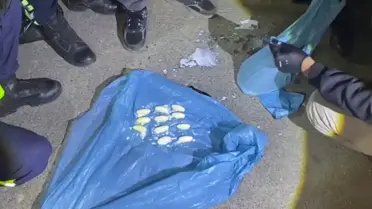 Operasyon sırasında ele geçirilen uyuşturucu maddeler