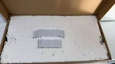 Kamyonda bulunan bandrolsüz sigara paketleri