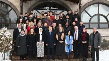 Kastamonu Valisi Dallı ve basın mensupları