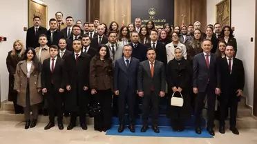 Kayseri Valisi Çiçek toplantı anı