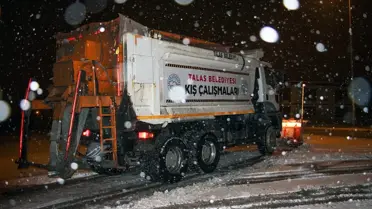 Koordinasyon merkezinde kış çalışmaları denetimi