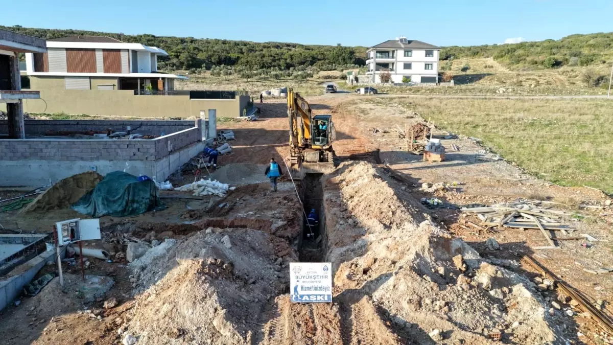 Didim'de 4 Milyon TL'lik Kanalizasyon Projesi Hız Kesmeden Devam Ediyor