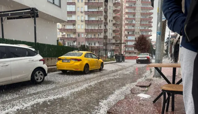 Dolu sonrası Mersin sokakları