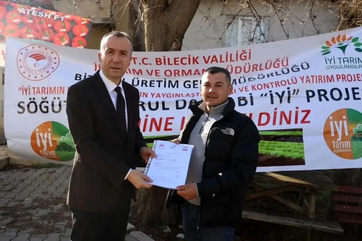 Söğüt’te Marul Üretimi Sertifikalandı: ‘Marul Daha Bi’ İyi’ Projesi Başarıyla Tamamlandı