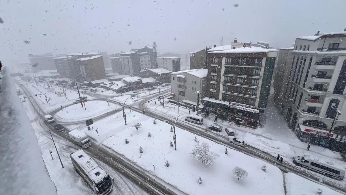 Hakkari'de Yoğun Kar ve Buzlanma Ulaşımı Durdurdu