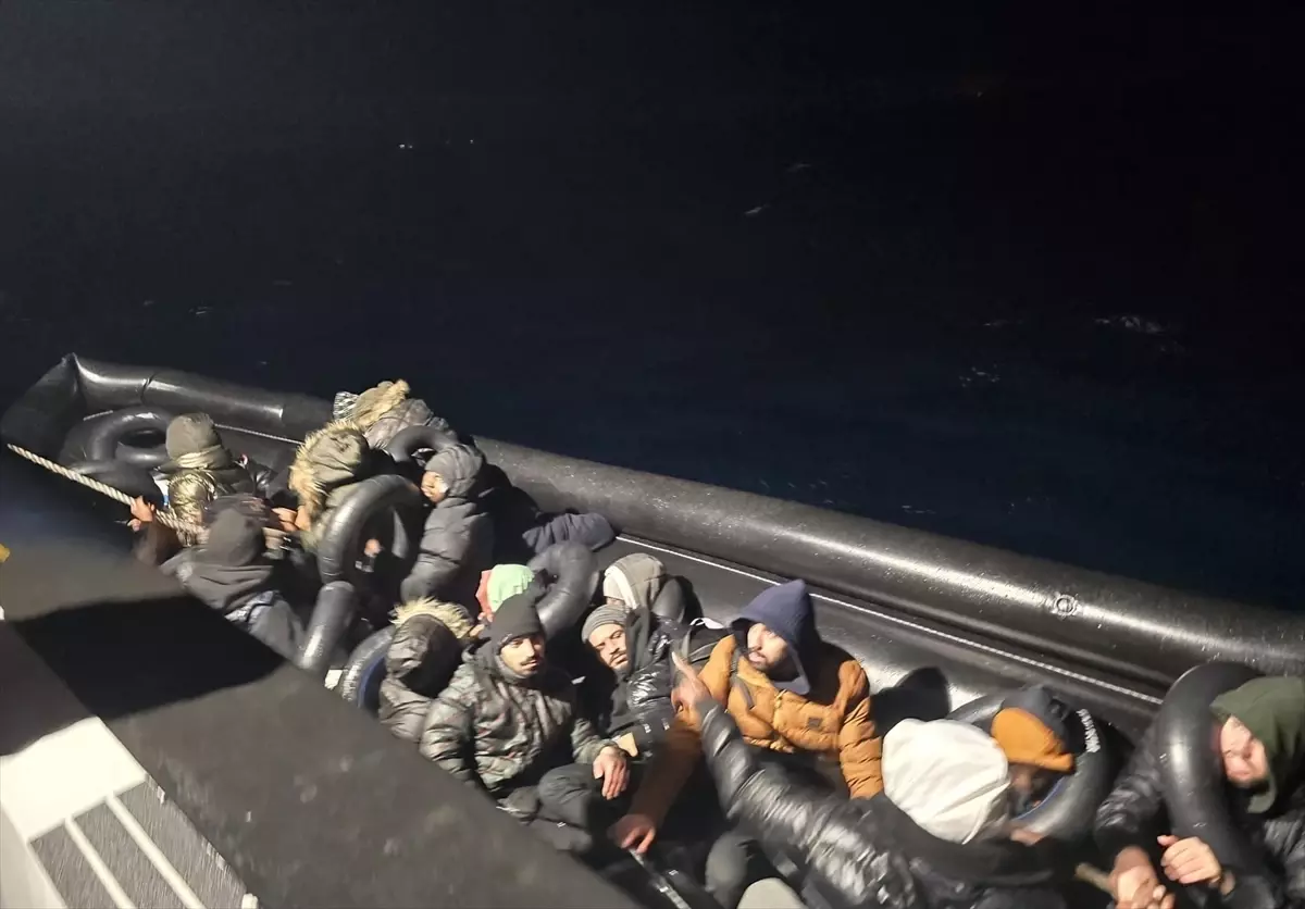 Seferihisar’da 29 Düzensiz Göçmen Güvenlik Operasyonu Sonuçlandı