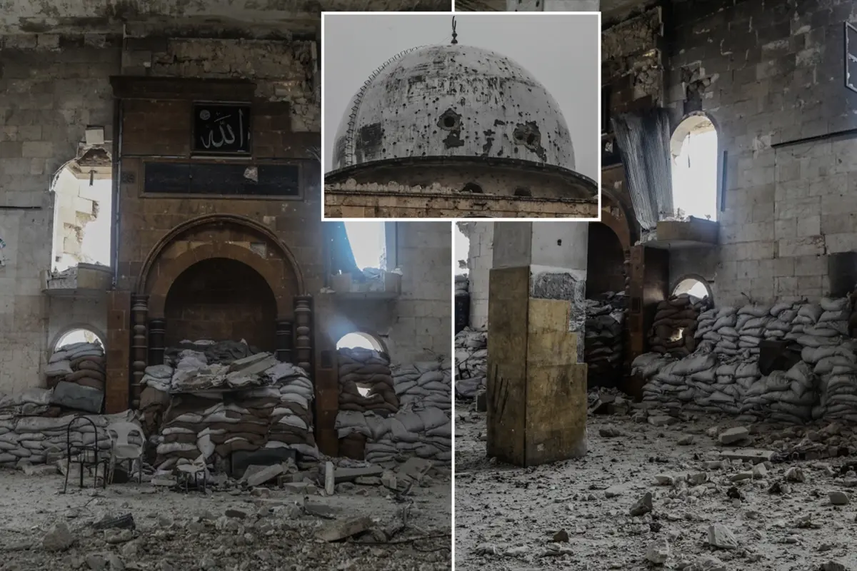 Şeyh Maksud'ta Terör Örgütünün Eski Camii İlk Kez Ortaya Çıktı