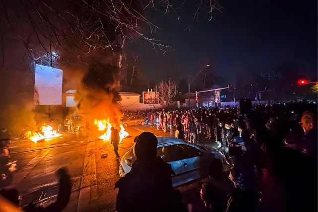 İran protestoları sonrası şehir manzarası