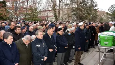 Defin töreninden bir anlık görüntü