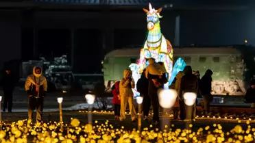 İç Moğolistan’da kış aktiviteleri