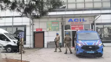 Silah kazası sonrası olay yeri