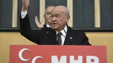 Bahçeli konuşma anı
