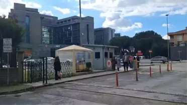 Olayın gerçekleştiği mahkeme salonunun iç görüntüsü