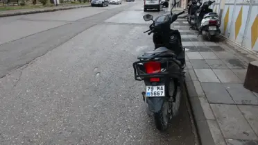 Kaza sonrası motosikletin durumu