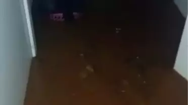 Reyhanlı’da su baskını sonrası etkilenen sokaklar