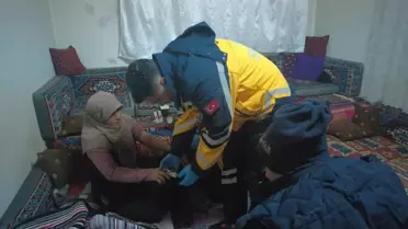 Karla kaplı Sivas manzarası